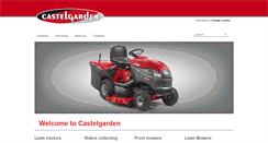 Desktop Screenshot of castelgarden.com