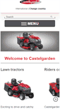 Mobile Screenshot of castelgarden.com